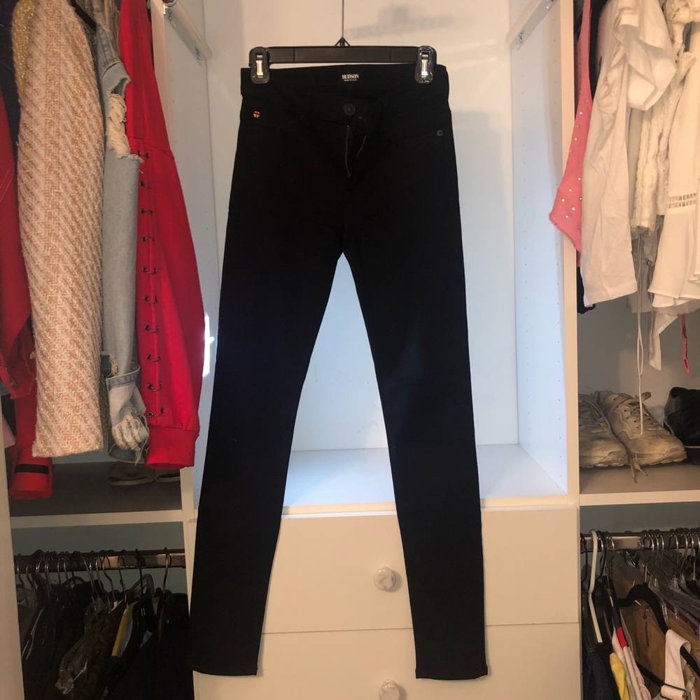 Hudson All Black Skinny Jean